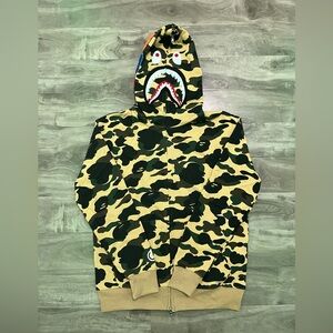 Bape Camouflage Shark Hoodie